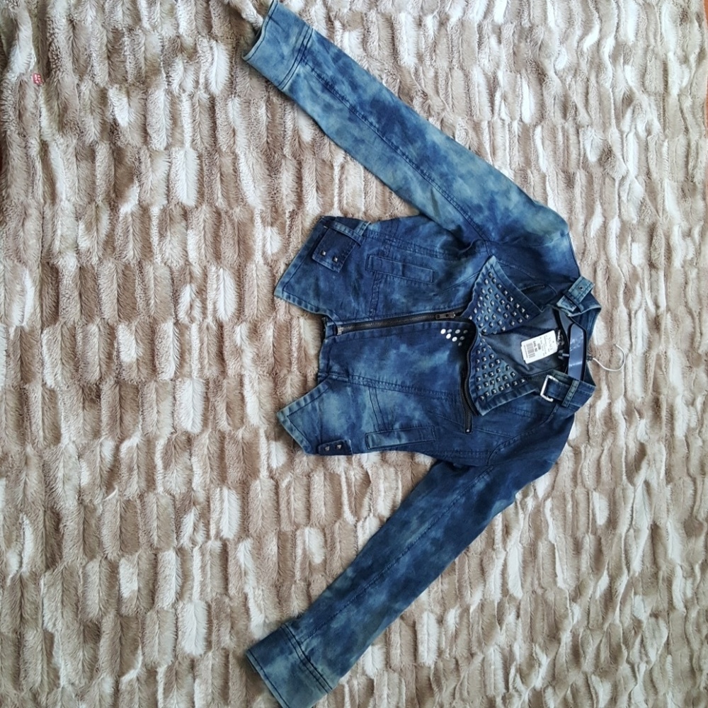 Atari distressed denim jacket